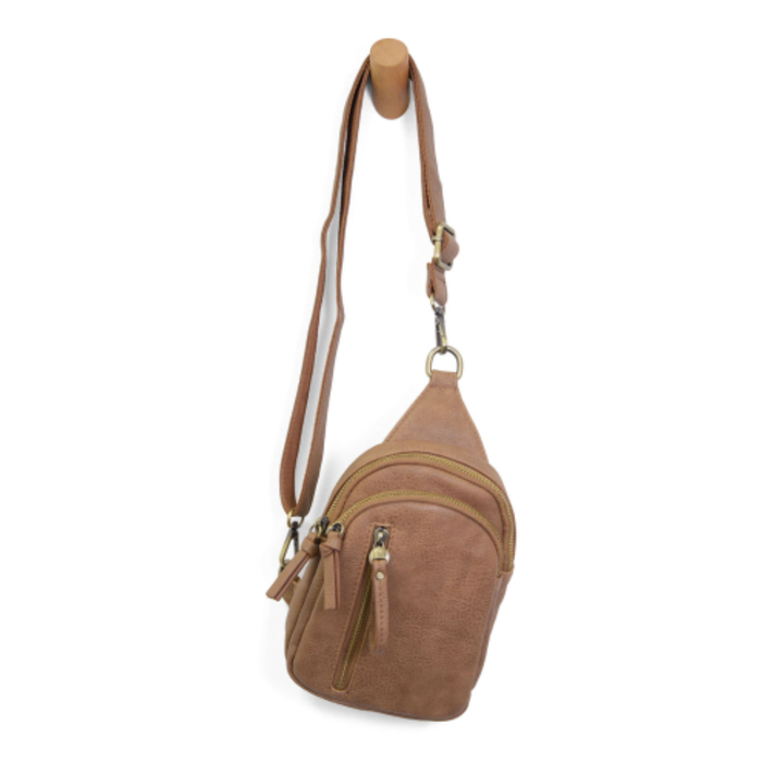 Skyler Sling Bag in Cocoa - Madison's Niche