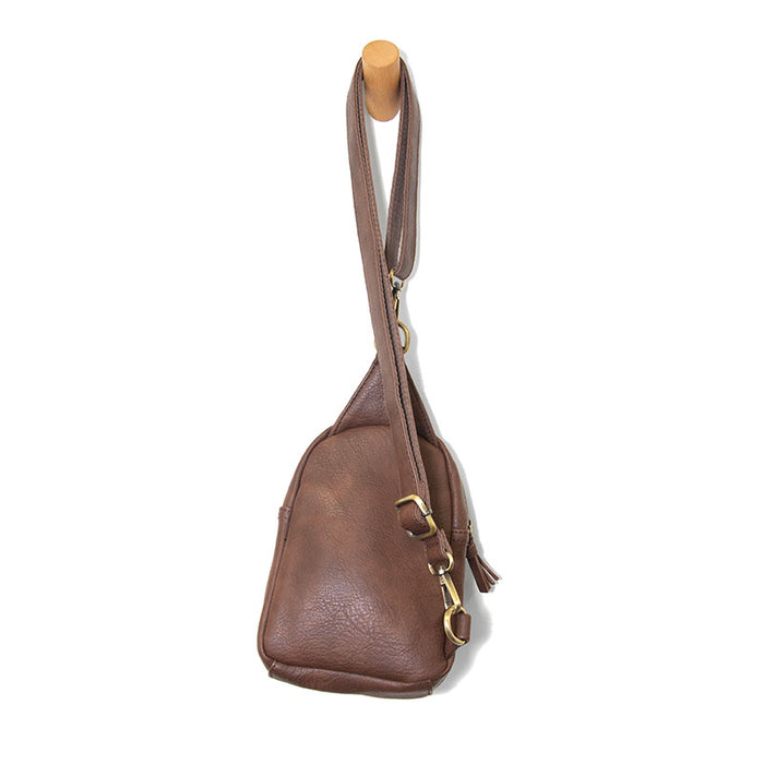 Skyler Sling Bag in Mocha - Madison's Niche