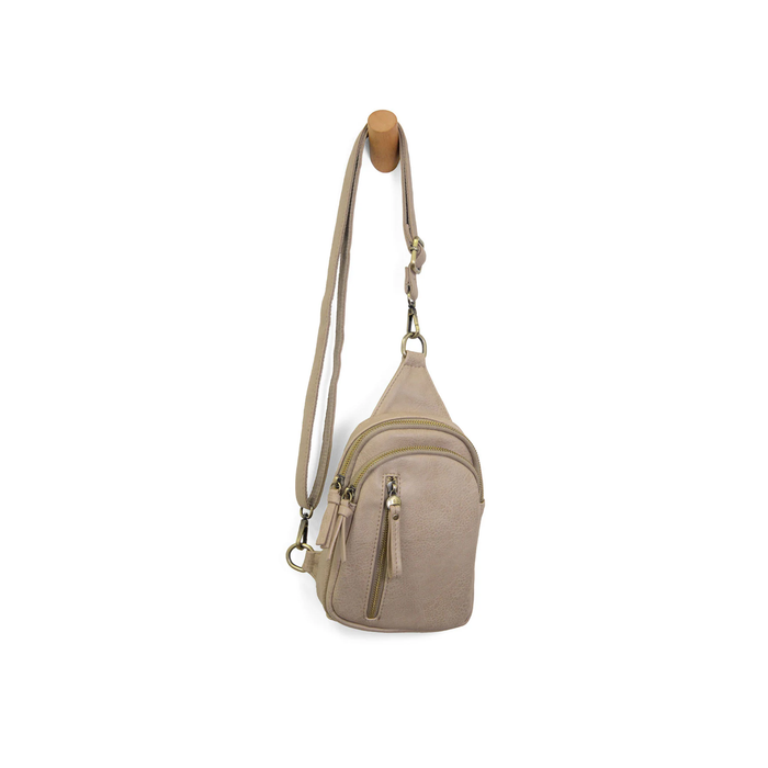 Skyler Sling Bag in Parchment