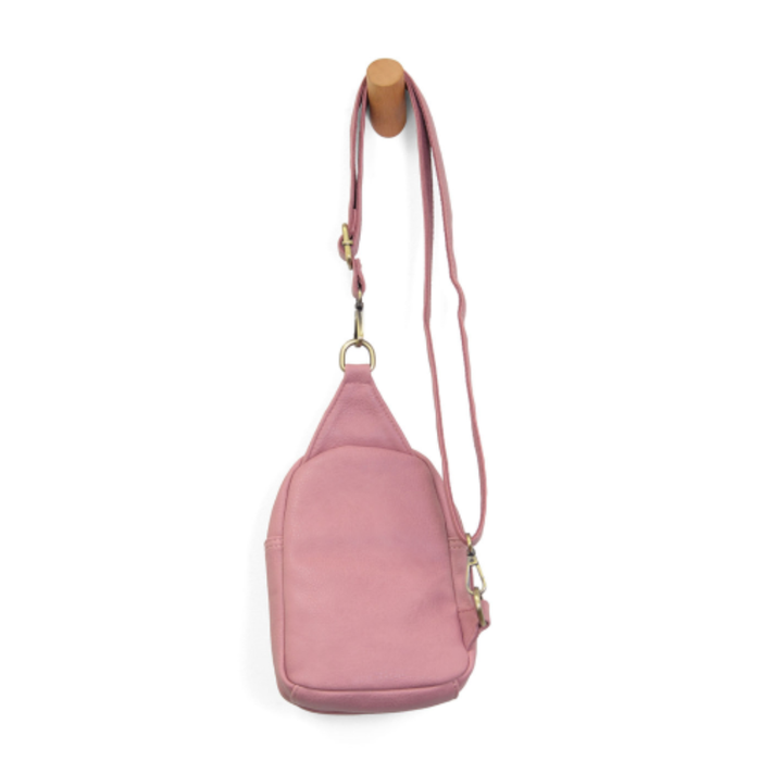 Skyler Sling Bag in Raspberry - Madison's Niche