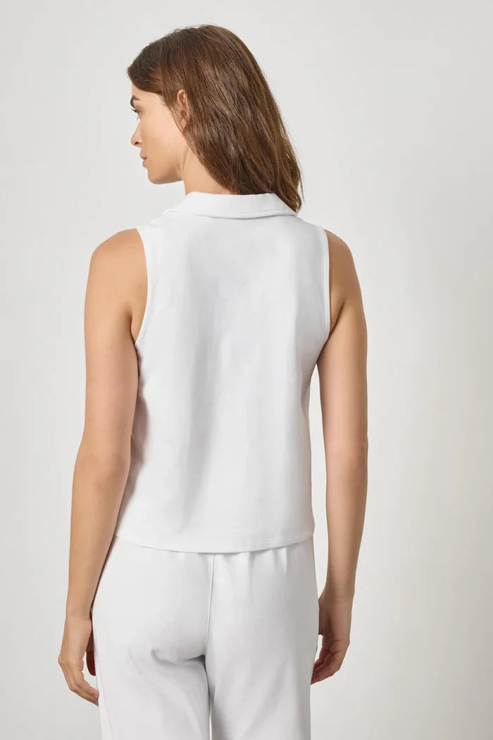 Sleeveless Collared Top - Madison's Niche