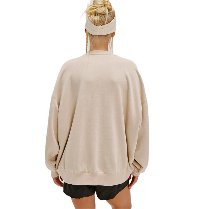 Slow It Down Pullover in Morning Oat - Madison's Niche