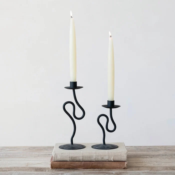 Small Abstract Taper Holder - Madison's Niche