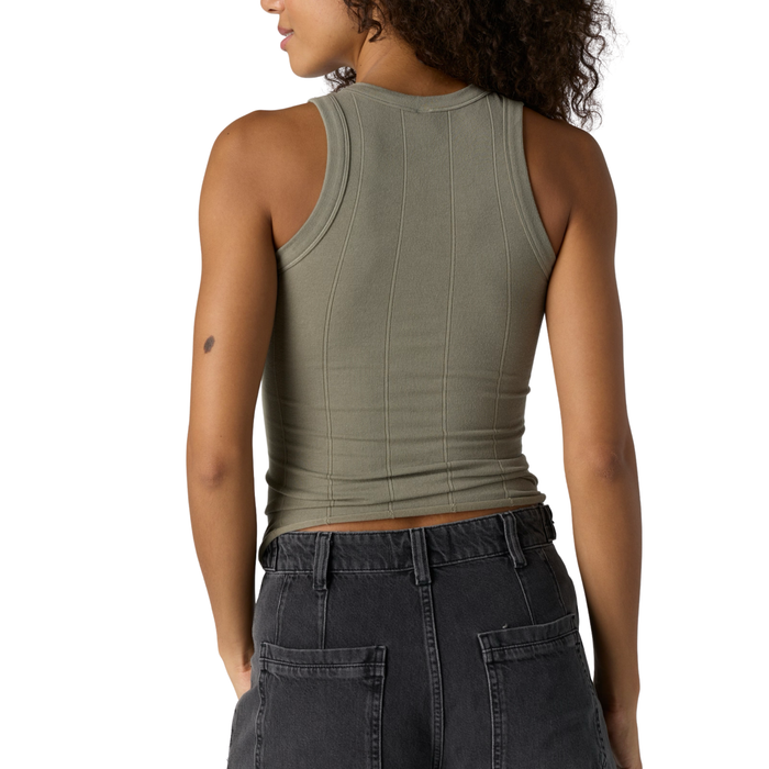 So Soft Seamless Modal Tank in Laurel - Madison's Niche