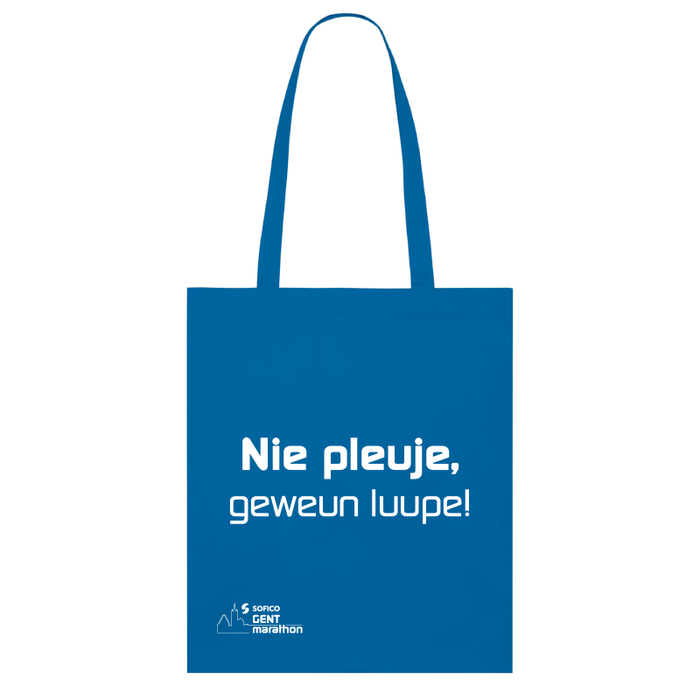 Sofico Gent Marathon - Totebag 'Nie Pleuje'