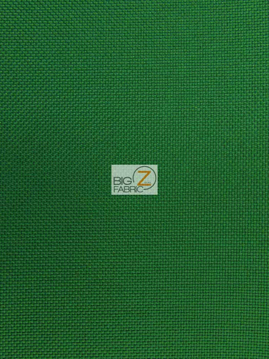 Solid Canvas Outdoor Waterproof PVC Backing Fabric / Hunter Green / Sold By The Yard Closeout!!!
