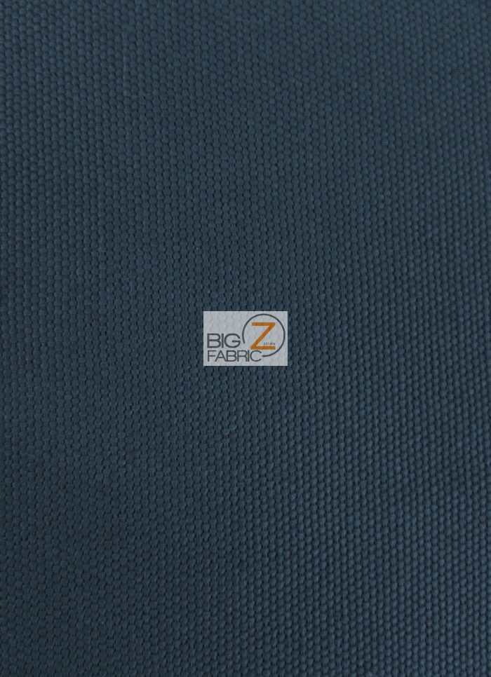 Solid Cotton Duck Canvas Fabric / Navy Blue / Sold By The Yard
