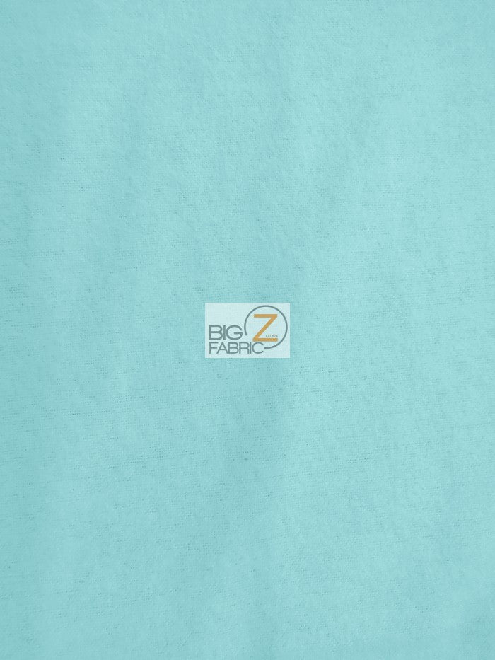 Solid Flannel Fabric / Blue / Sold By The Yard