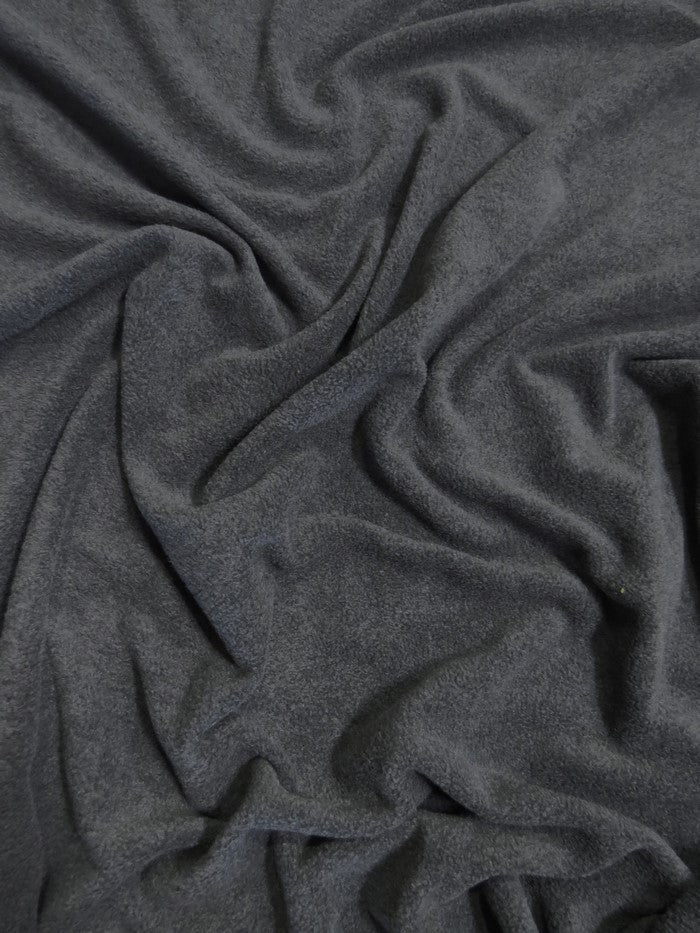 Solid Fleece Fabric / Black