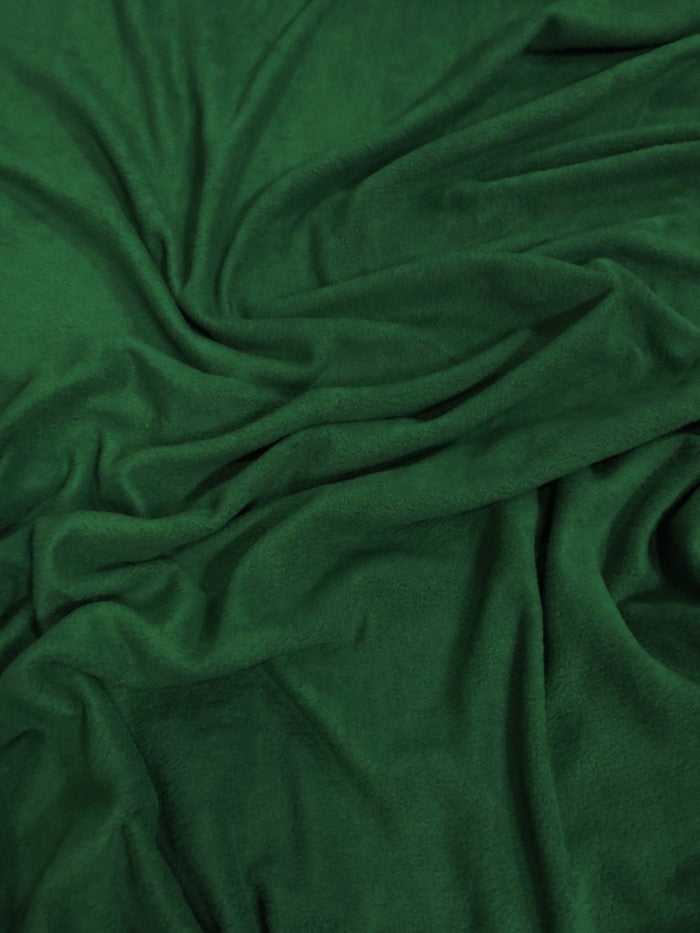 Solid Fleece Fabric / Hunter Green||color:Hunter Green