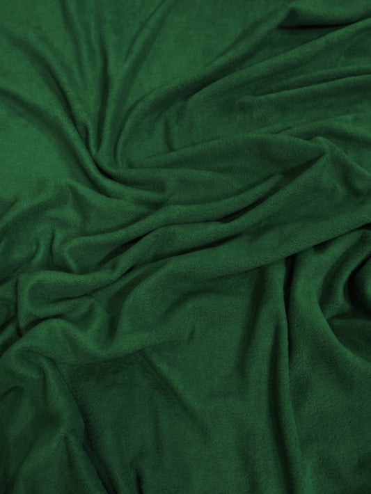 Solid Fleece Fabric / Hunter Green||color:Hunter Green