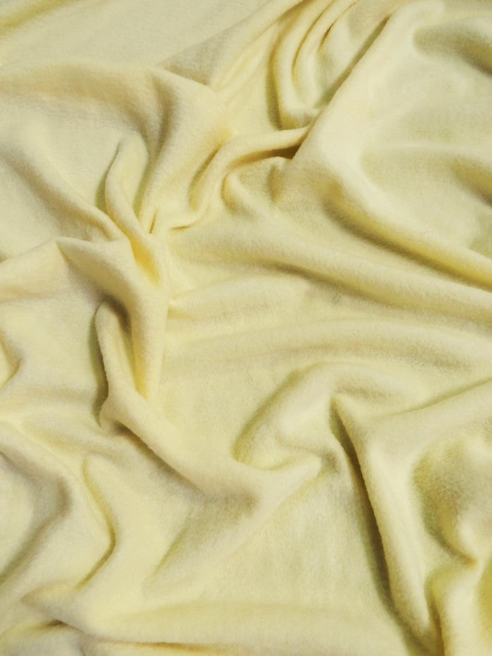 Solid Fleece Fabric / Sunrise Yellow||color:Sunrise Yellow