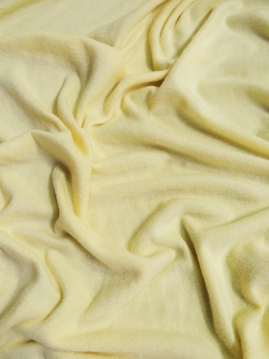 Solid Fleece Fabric / Sunrise Yellow||color:Sunrise Yellow