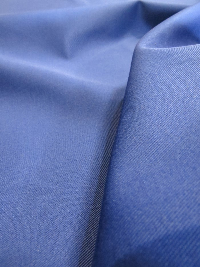 Solid Reversible Formal Poly Cotton Twill Fabric / Red / Sold By The Yard