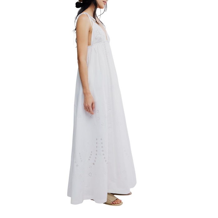 Sorrento Stroll Maxi in White - Madison's Niche