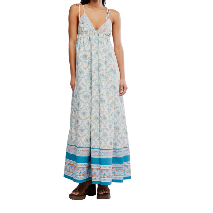 Sorrento Stroll Printed in Ivory - Madison's Niche