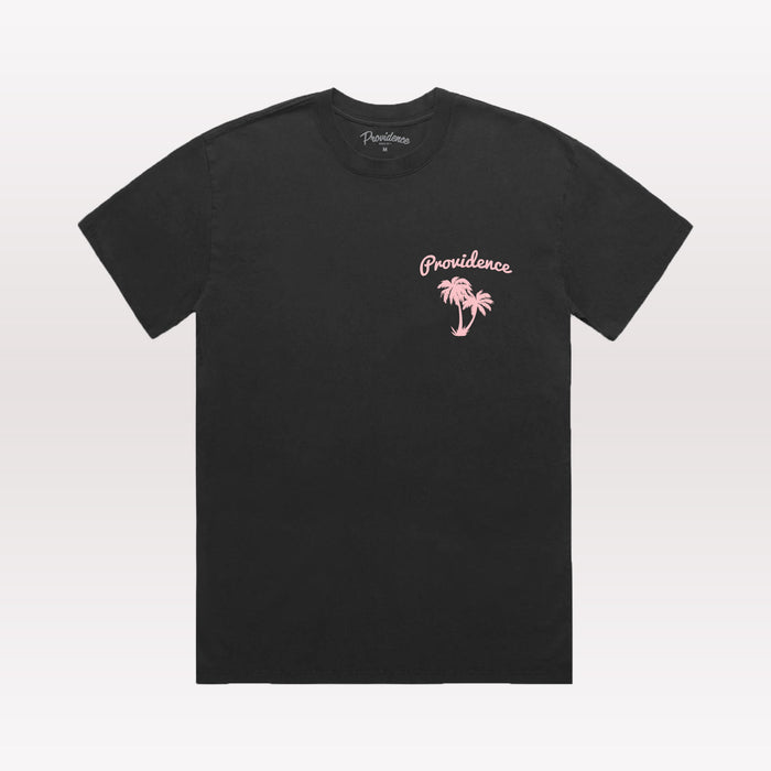 South Freo Shop Tee - Washed Black / Pink