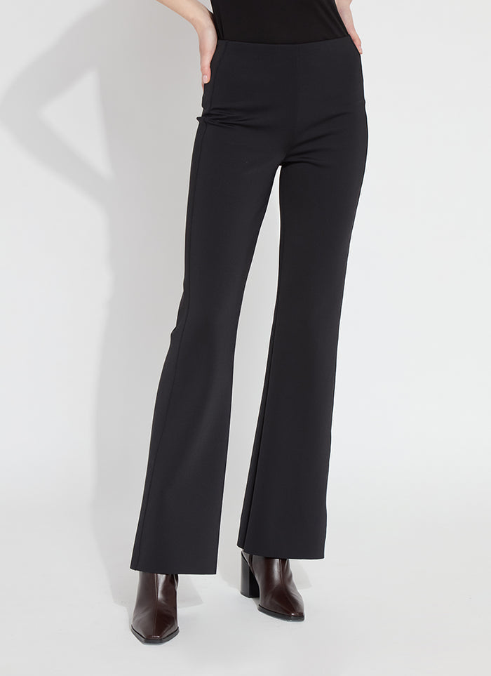 Spencer Hi Waist Neoprene in Black - Madison's Niche