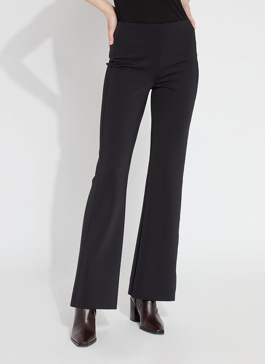 Spencer Hi Waist Neoprene in Black - Madison's Niche