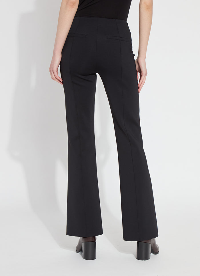 Spencer Hi Waist Neoprene in Black - Madison's Niche