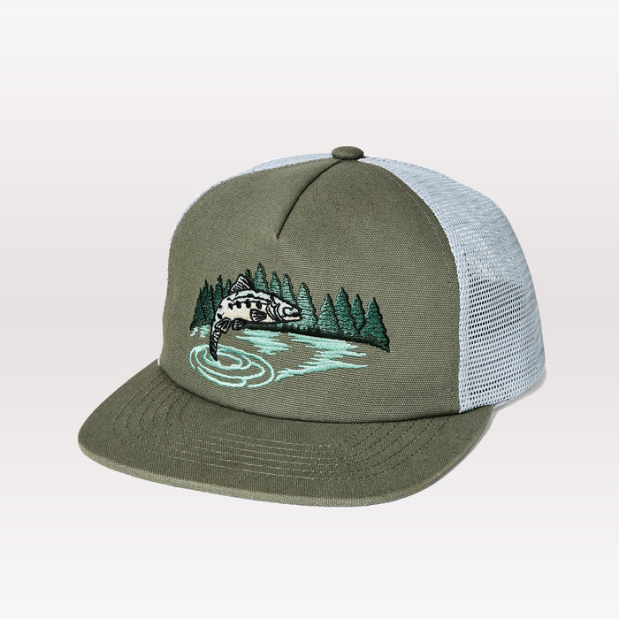 Sportsman Trucker Mesh Cap - Dusty Pine