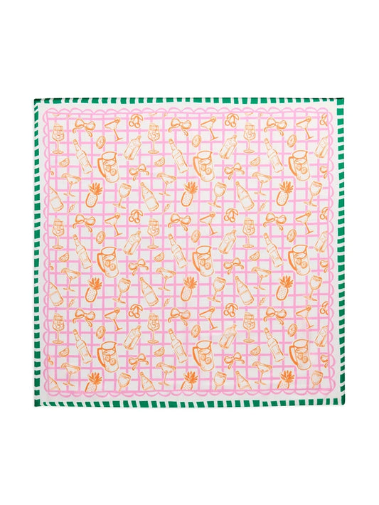 Spritz Scarf in Orange - Madison's Niche
