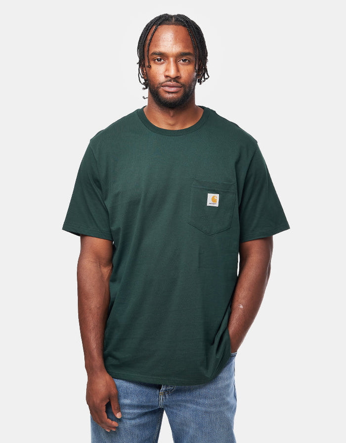 S/S Pocket T-Shirt - Dark Scarab