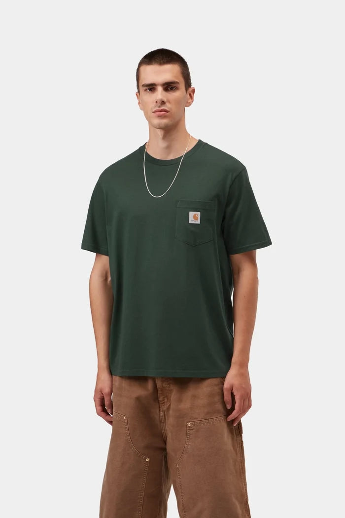 S/S Pocket T-Shirt - Dark Scarab