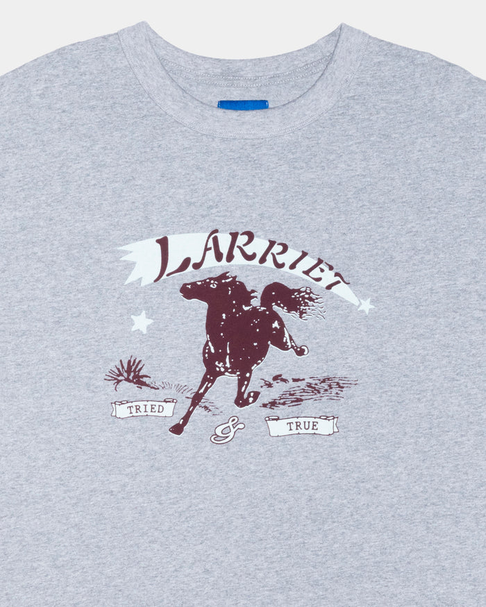 Stallion Tee - Grey Marle