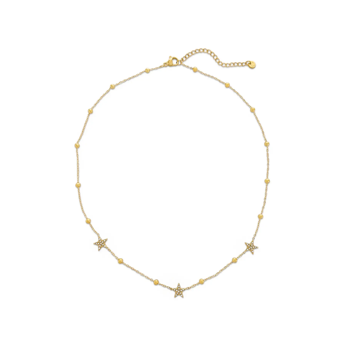 Star Water Resistant Necklace in Gold