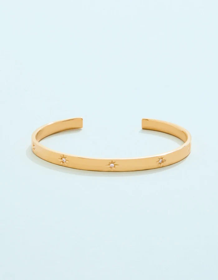 Starlight Cuff in Gold - Madison's Niche