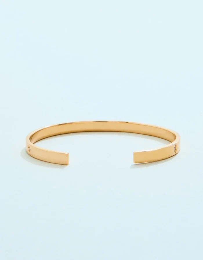 Starlight Cuff in Gold - Madison's Niche