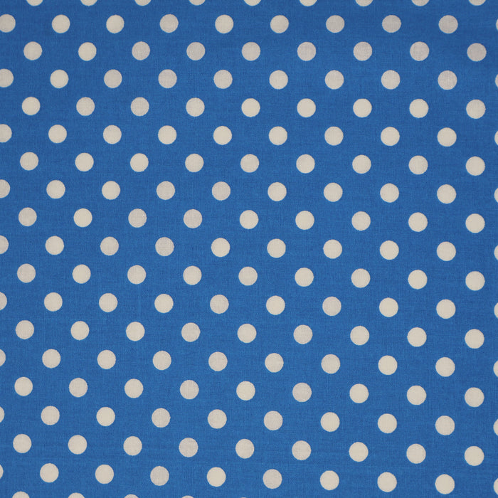Stitch & Sparkle 100% Cotton, 44" Wide, DIY Project Quilt and Craft Fabric for Sewing, Cut by the Yard, Big Dots Lagoon