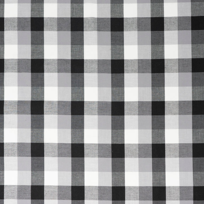 Stitch & Sparkle 100% Cotton, 44" Wide, DIY Project Quilt and Craft Fabric for Sewing, Cut by the Yard, 1" Gingham Onyx