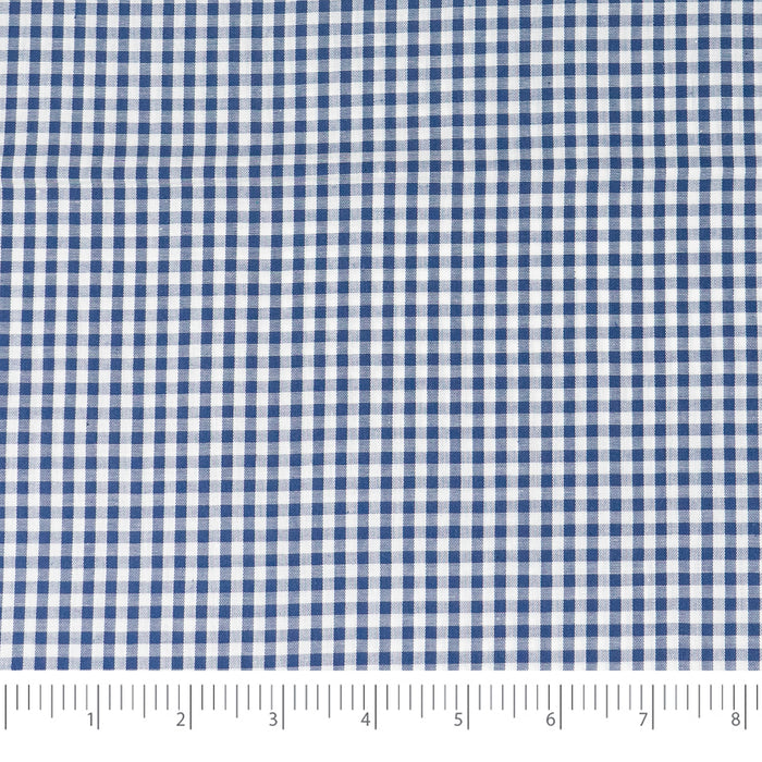 Stitch & Sparkle 100% Cotton, 44" Wide, DIY Project Quilt and Craft Fabric for Sewing, Cut by the Yard, 1/8" Gingham Onyx