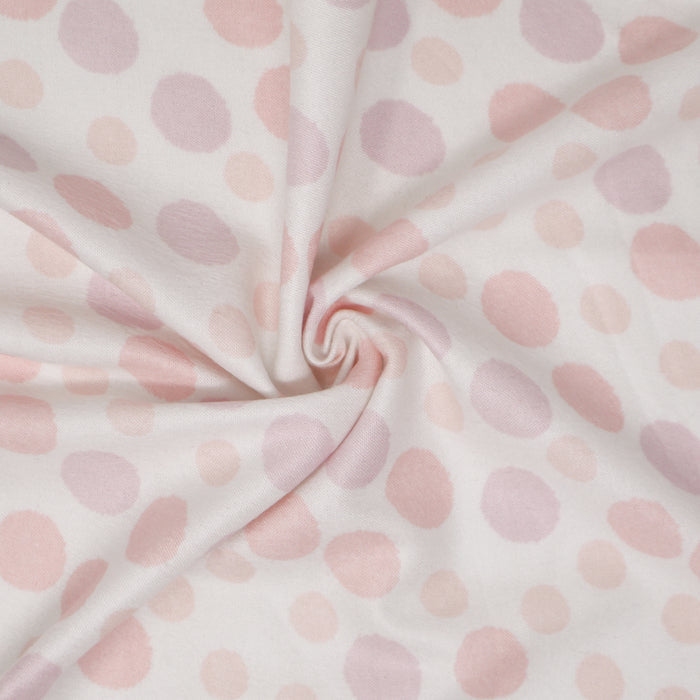 Stitch & Sparkle Bamboo Rayon Fabric Cotton 42/44 Width, by the Yard, Multi Color Dots