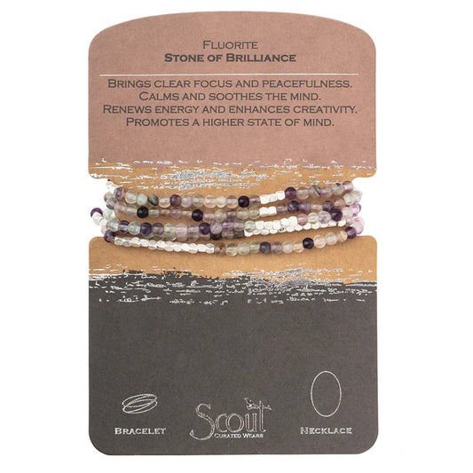 Stone Wrap Fluorite - Madison's Niche