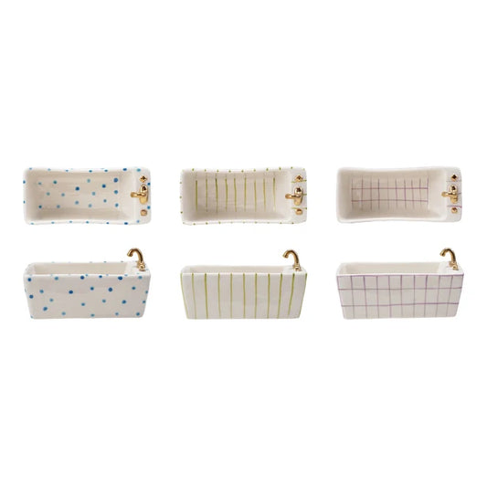 Stoneware Bathtub Soap Dish - Madison's Niche