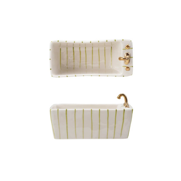 Stoneware Bathtub Soap Dish - Madison's Niche