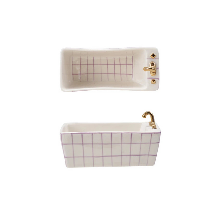 Stoneware Bathtub Soap Dish - Madison's Niche