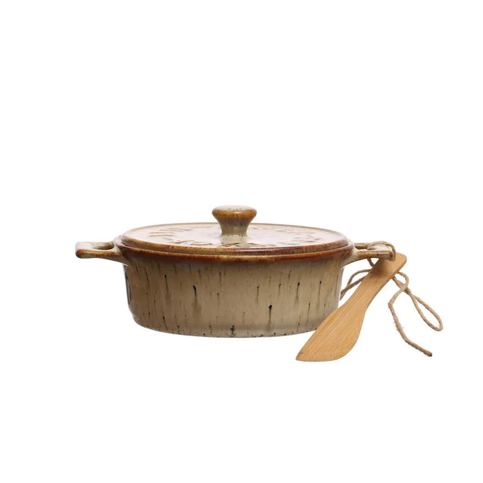 Stoneware Brie Baker - Madison's Niche