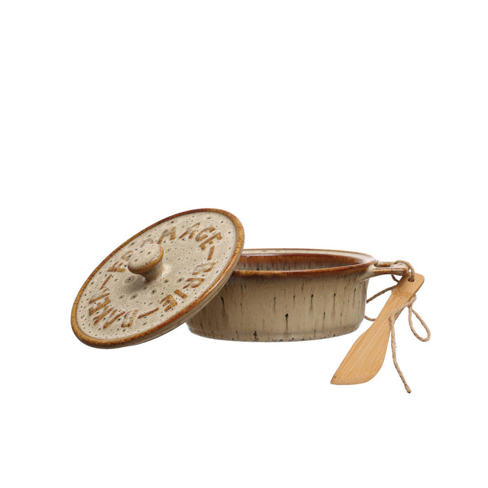 Stoneware Brie Baker - Madison's Niche