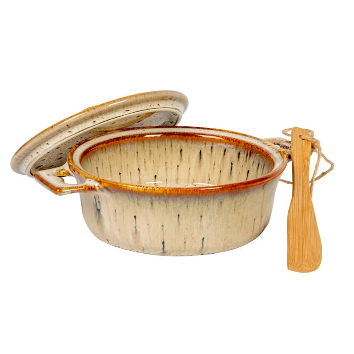 Stoneware Brie Baker - Madison's Niche