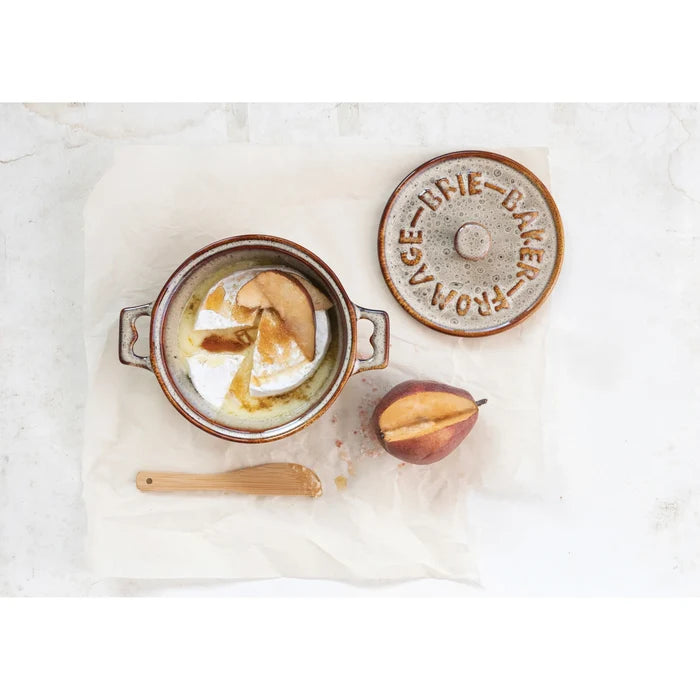 Stoneware Brie Baker - Madison's Niche