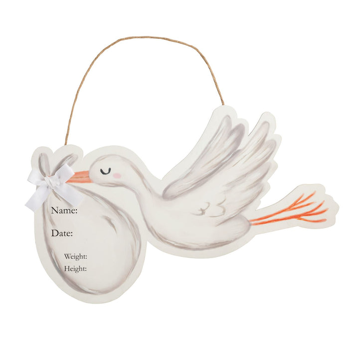 Stork Door Hanger - Madison's Niche