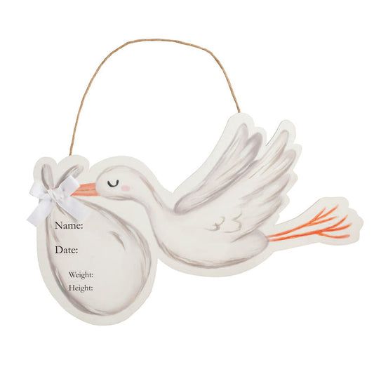 Stork Door Hanger - Madison's Niche