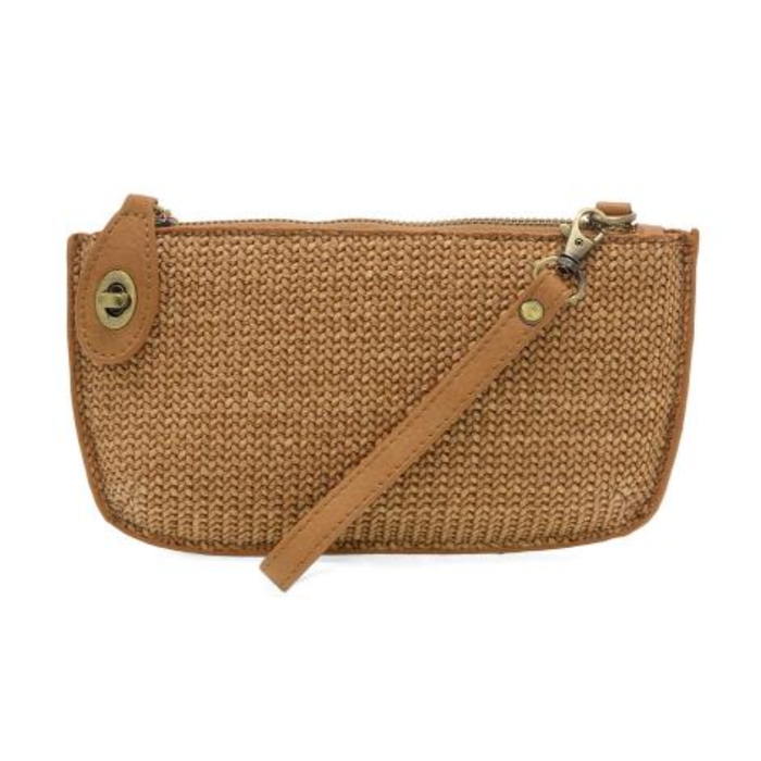 Straw Crossbody in Camel - Madison's Niche