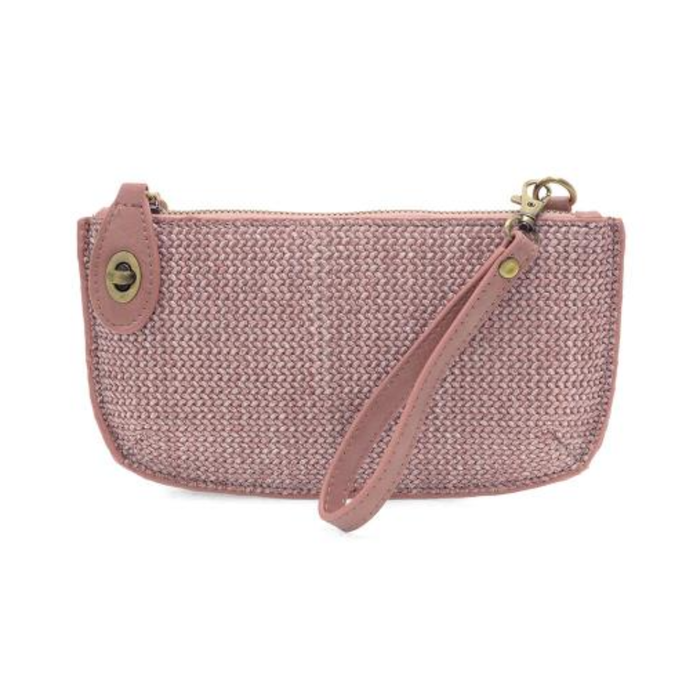 Straw Crossbody in Pink - Madison's Niche