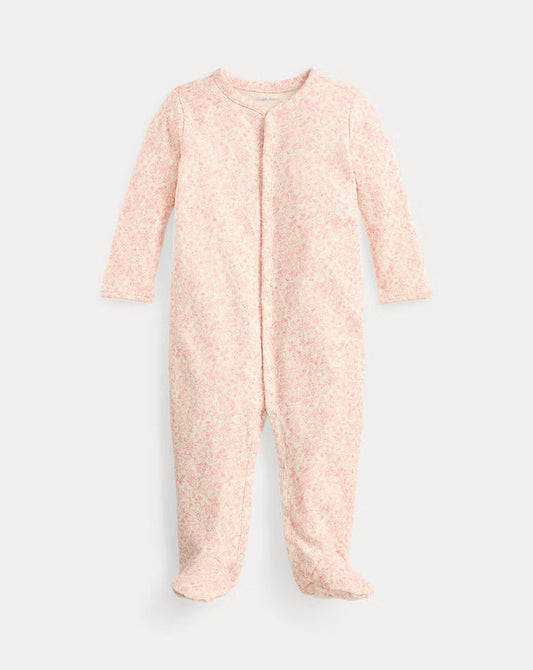 Strawberry Knit Floral Coverall - Madison's Niche