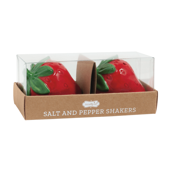 Strawberry Salt & Pepper Set - Madison's Niche